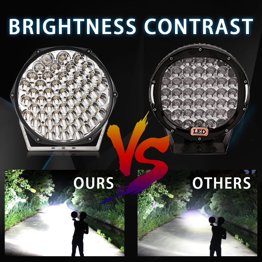 CO LIGHT 16D светодиодный рабочий свет 12 в 520 Вт 9 дюймов светодиодный рабочий светильник 24 В Высокая мощность для бездорожья автомобиля 4x4 светодиодный световой бар для Грузовики трактора лодка