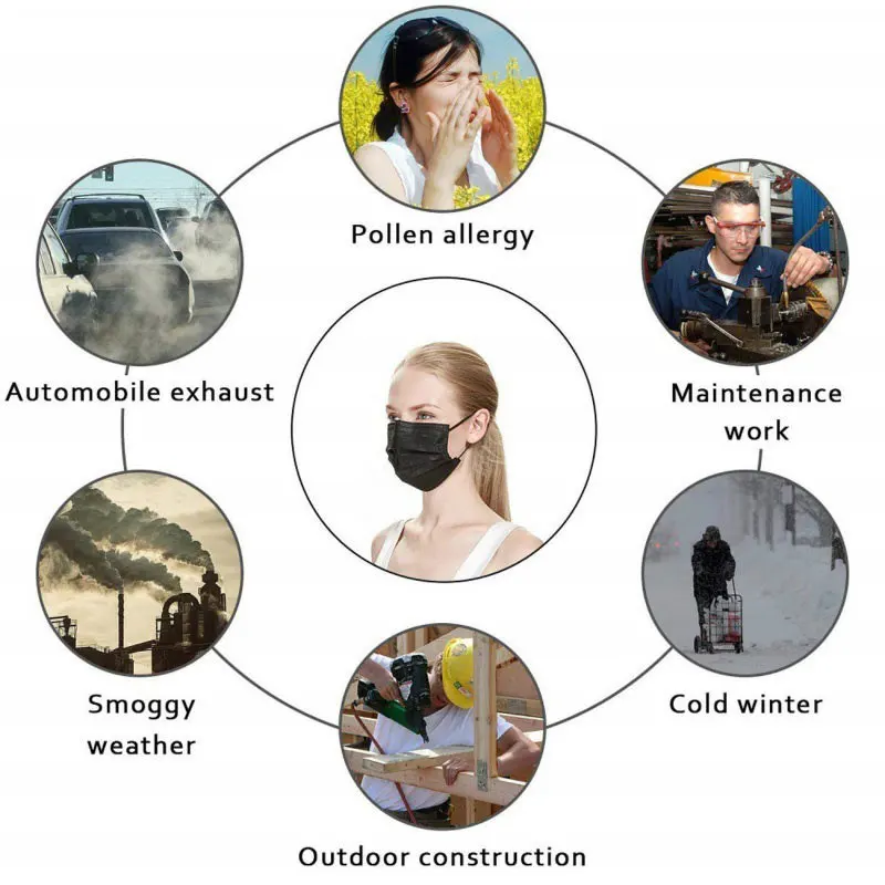 New-Mouth-Mask-Black-Disposable-Mask-Mascarillas-Mouth-Caps-Cotton-Disposable-Face-Masks-Filter-Cloth-Face (1)