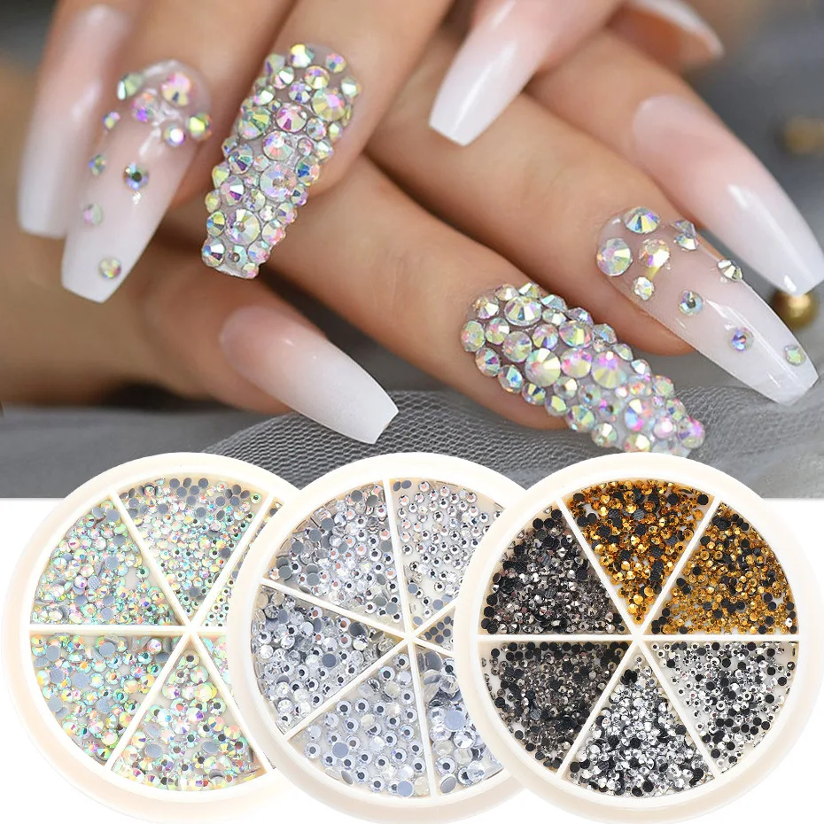 How to Apply Nail Gems So They Last