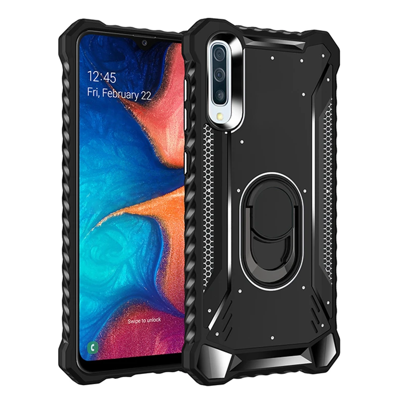 Роскошный ударопрочный чехол для Samsung Galaxy A50 A70 полностью защитный телефона на