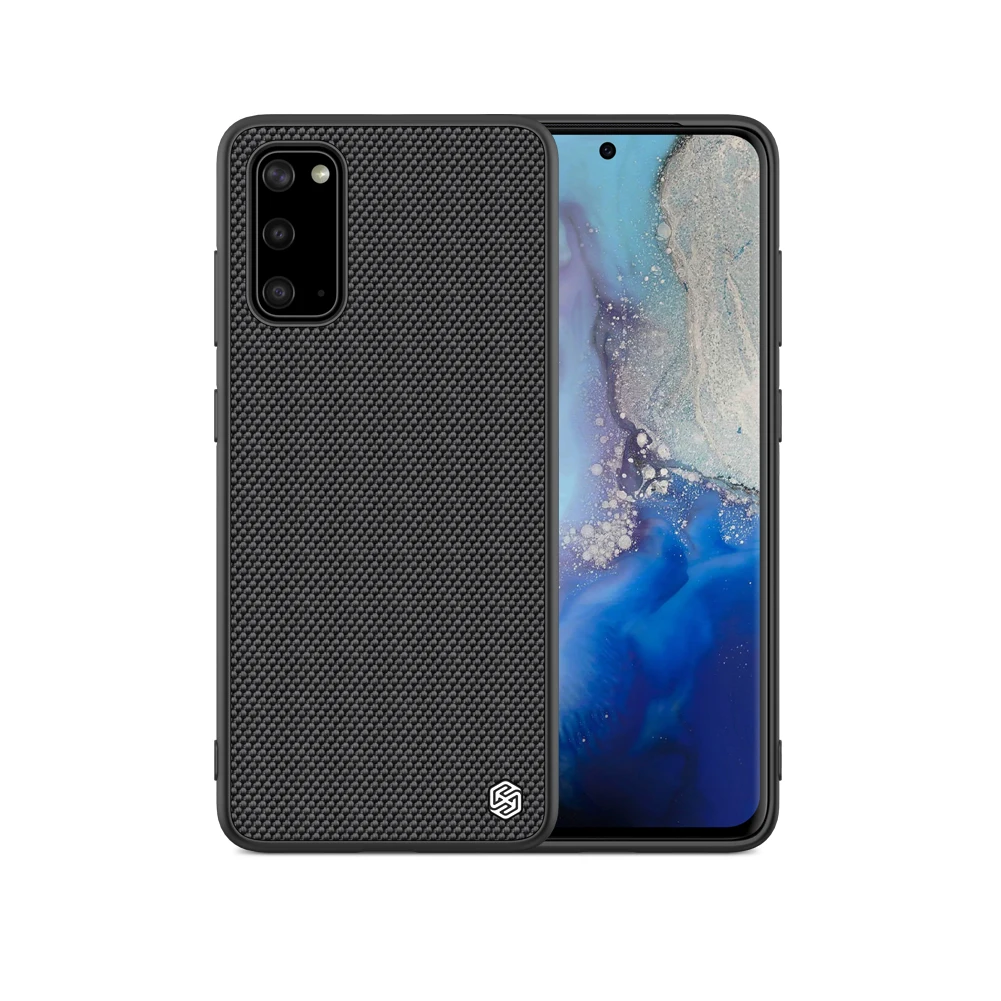 Для Samsung Galaxy S20 Ultra + 5G S10 Plus S10E чехол NILLKIN текстурированное нейлоновое волокно