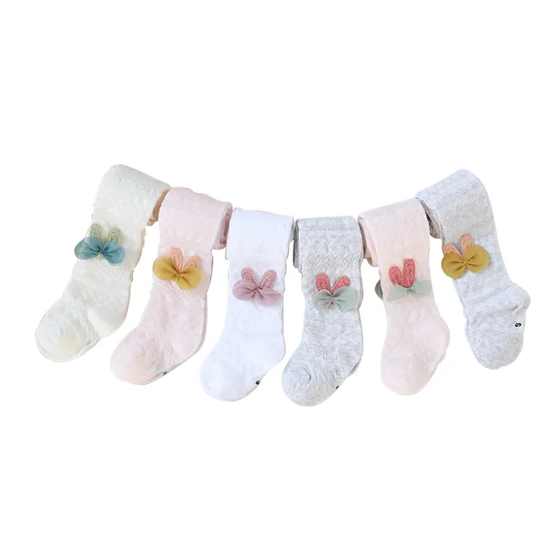 

Summer Fashion Children Pantyhose Cotton Thin Section Mesh Breathable Anti-mosquito Baby Leggings Children's Socks Newborn Sock