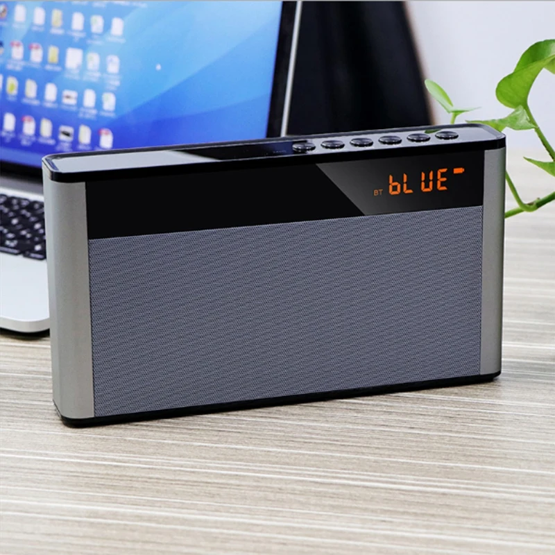 AABB-press Беспроводная Bluetooth V4.2 Портативная колонка с HD звуком и басами, время воспроизведения 4-8 H, Портативная Беспроводная колонка с поддержкой AUX