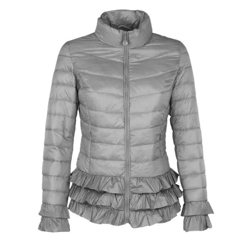 ZOGAA Winter Slim Parka Women Coats Female Warm Thicken Jacket Casual Stand Collar Zipper High Quality Warm Cotton Padded Parkas