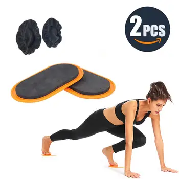 

2PCS ABS Sliding Slider Gliding Discs Fitness Exercise Plate For Yoga Gym Abdominal Core Training Exercise Equipment Accessories