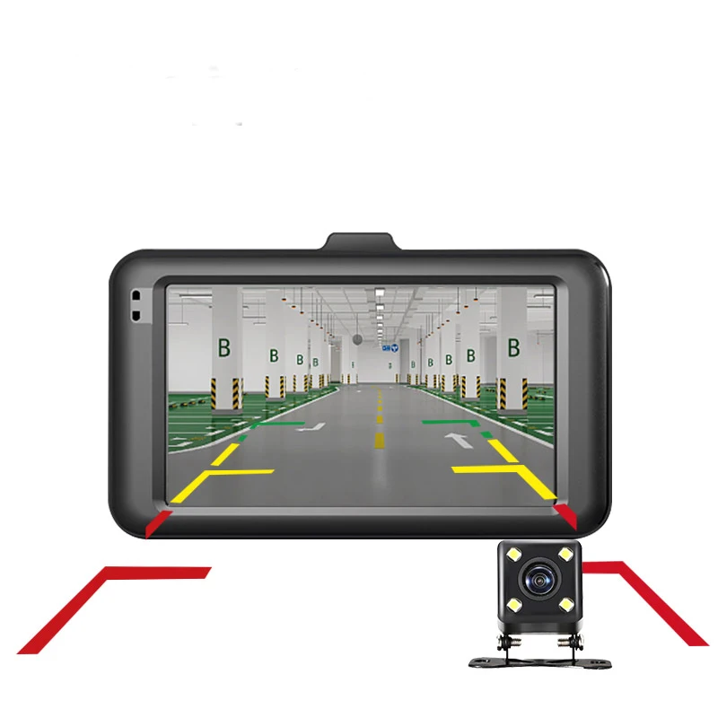  Dual LensFull HD 1080P Digital Camera 170 Degrees New Angle 3.0 Inch Portable Car DVR Camera T626 D