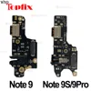 100% Tested For Xiaomi  Redmi Note 9 Pro Charging Port Connector Board Parts Flex Cable For Redmi Note 9s USB Charging Port ► Photo 1/3
