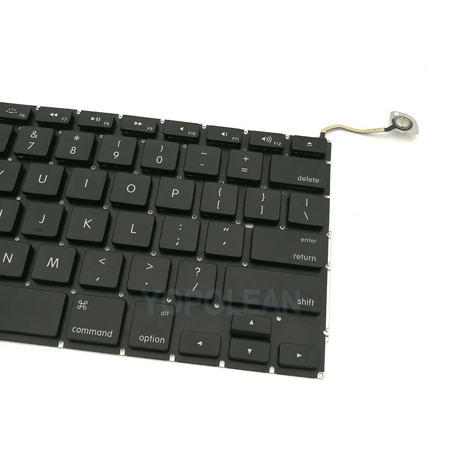 Новая английская клавиатура US для Macbook Pro Unibody 15 дюймов A1286 2009 2010 2011 2012