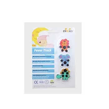 

Cute Temperature Sticker Children's Forehead Thermometer Cartoon Sticker Body Measuring Temperature Sticker Baby Love