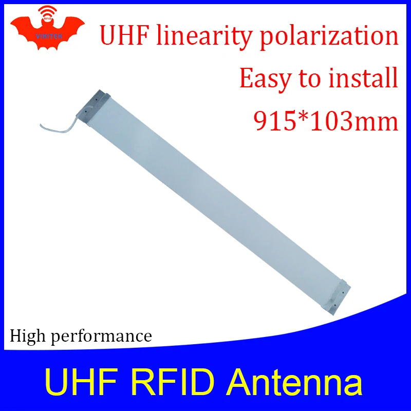 UHF RFID лента тонкая антенна Vikitek VA909 915 МГц средний диапазон 920 925 М самообслуживания