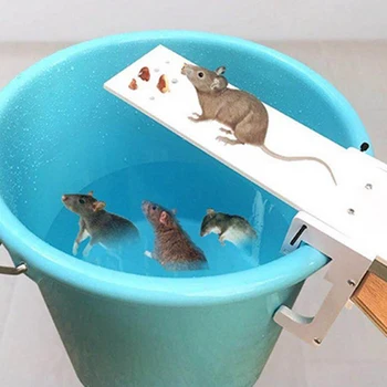 

Seesaw Mouse Catchers Household Pest Mice Control Rodent Bait Killer Mouse Traps for Household Bedroom Protection