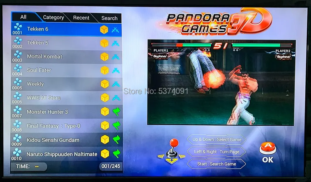 Pandora игры 3D 2448 в 1 коробке Семья-версия аркадных видео высокой четкости Jamma HDMI VGA консоли геймпад материнская плата FBA MAME PS