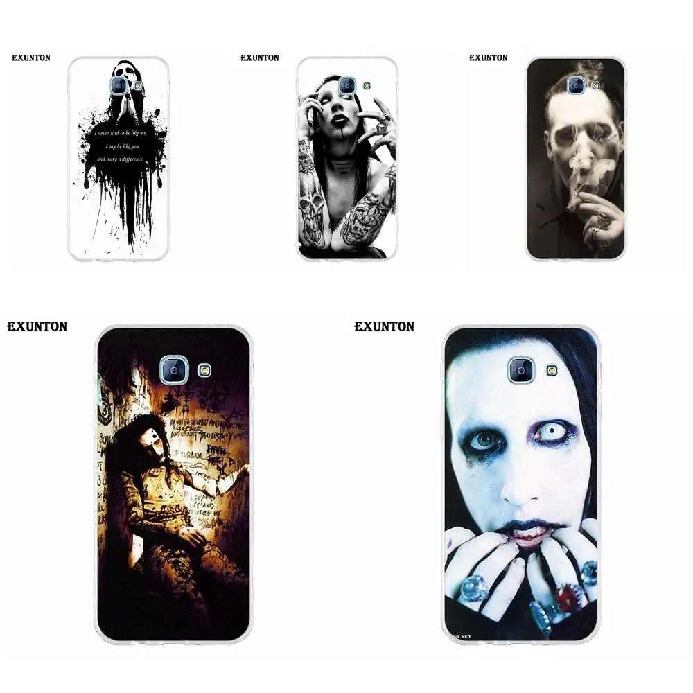 Чехол из ТПУ для Xiaomi Redmi Mi Note 7 8 9 SE Pro Lite Go Play Marilyn Manson | Мобильные телефоны и