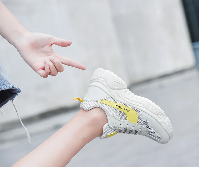 TF8901# youth trend summer hollow sports shoes