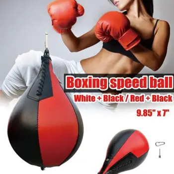 

Professional Fitness Boxing Pear Speed Ball Swivel Punching Pera Speedbag Accessory Boxing Boxing Base Training Equipment B A8Y2