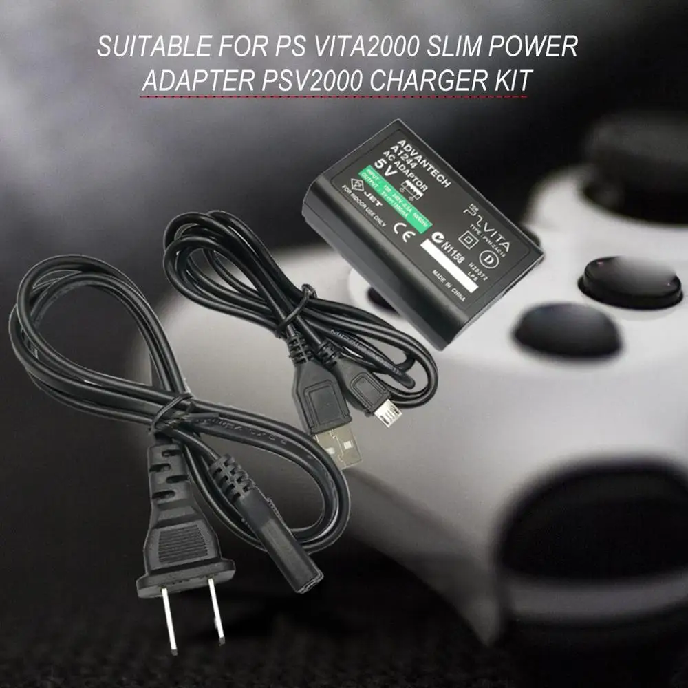 Для Ps Vita 2000 адаптер питания зарядное устройство комплект игры плеер Зарядное устройство Профессиональный США/ЕС для большой экран Hdtv