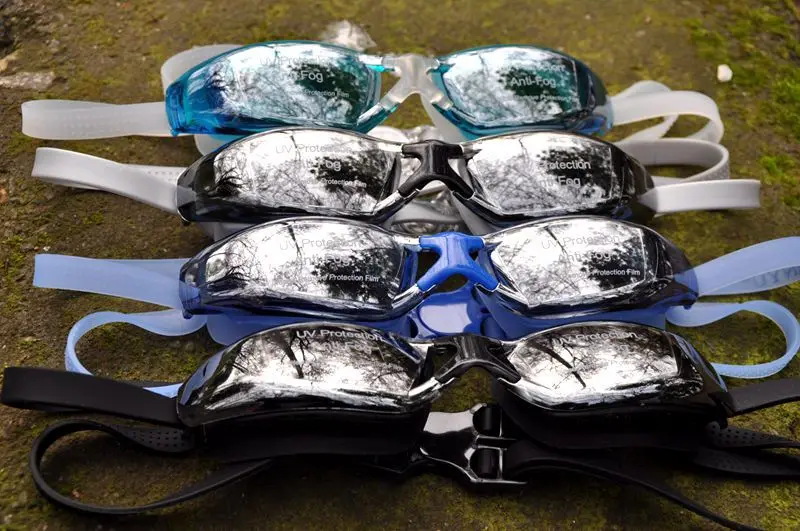 SHENYU очки, водонепроницаемые противотуманные очки с защитой от ультрафиолета, очки для плавания, очки для мужчин и женщин, большая коробка с