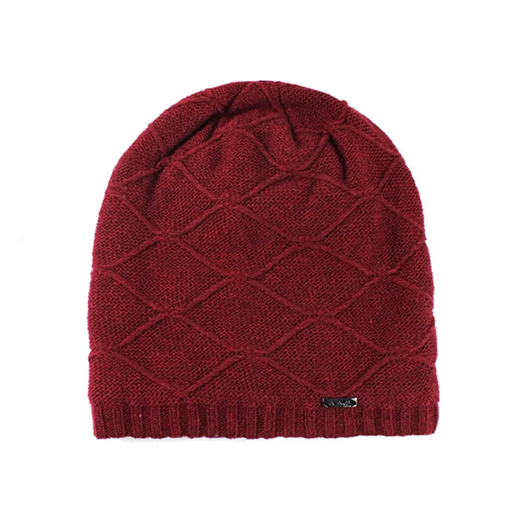 Хип-хоп Skullies Hat, новинка, зимняя мужская шапка, шапка, воротник, набор, плюс бархат, толстая вязаная шапка и глушитель, женская шапка#1028