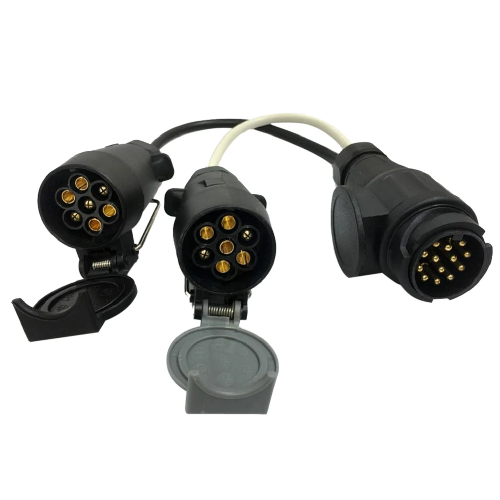 13 Pin до 7 Pin прицеп грузовой полуприцеп Разъем 12V 12N 12S Тип