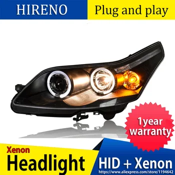 

Car Styling Head Lamp case for Citroen C4 Headlights LED Headlight DRL Lens Double Beam Bi-Xenon HID Accessories
