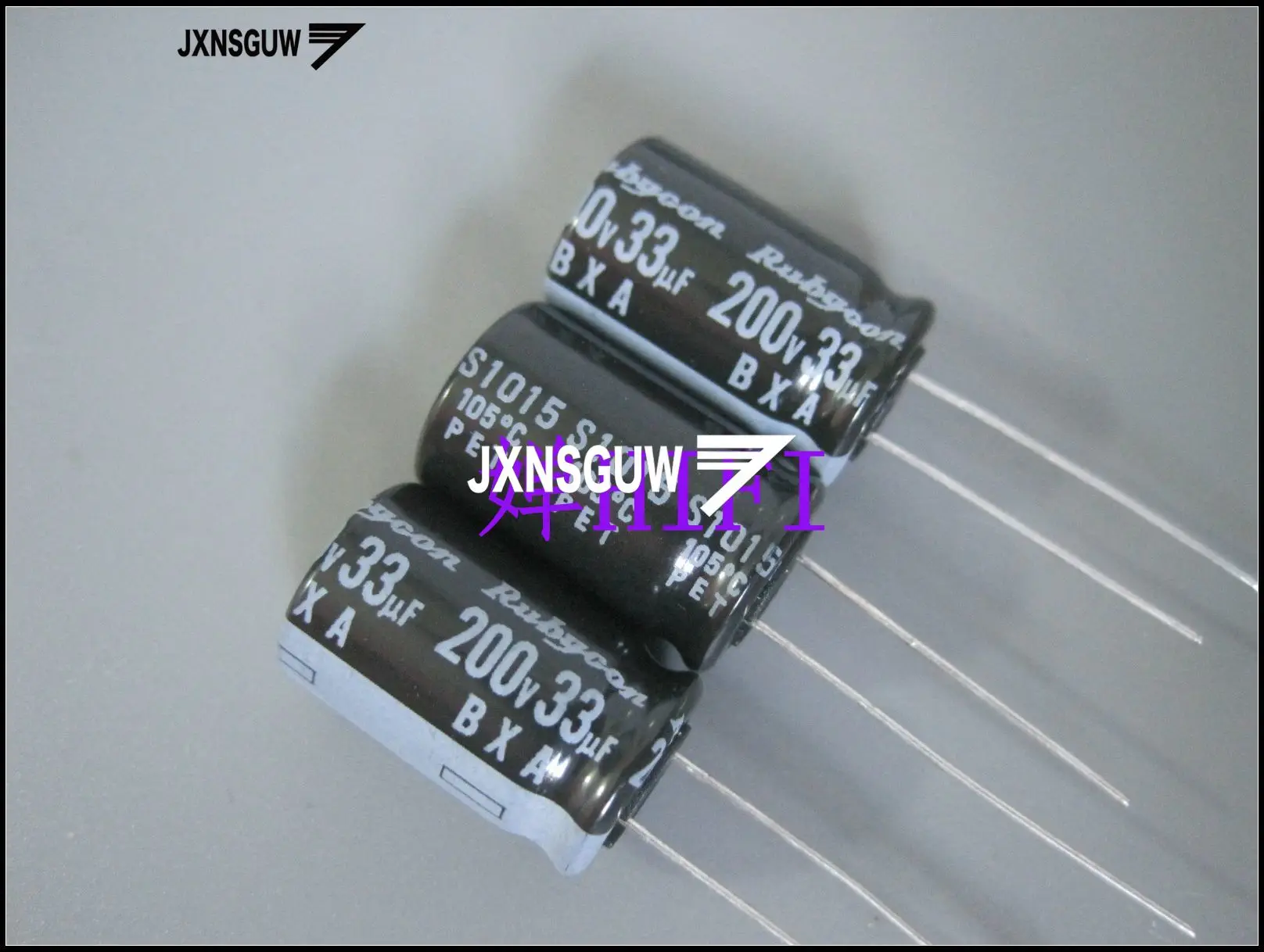 Новые Алюминиевые электролитические конденсаторы RUBYCON BXA 200V33UF 12.5X2 0 мм 33 мкФ/200v 105