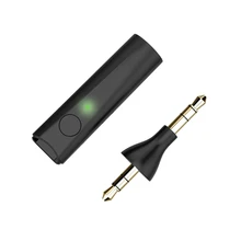 Мини беспроводной приемник музыкальный аудио адаптер Bt 5,0 Hands-Free Звонки комплект Dual Link 3,5 мм стерео выход перезаряжаемый прожектор