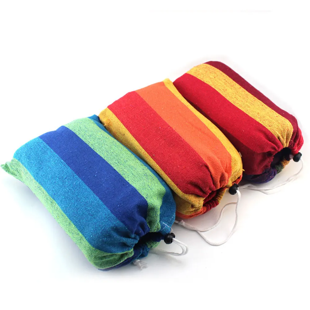 Hanging Hammock Strong 3 Colors Canvas Tent Explore Hike Swing Field Survival Camp Outdoor Leisure Picnic 280*100 Hanging Bed