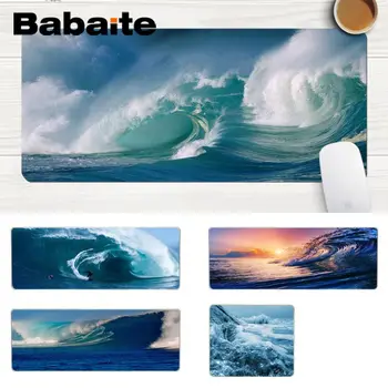 

Babaite Sea Ocean waves Rubber Mouse Durable Desktop Mousepad Comfort Mouse Mat Gaming Lockedge Mousepad