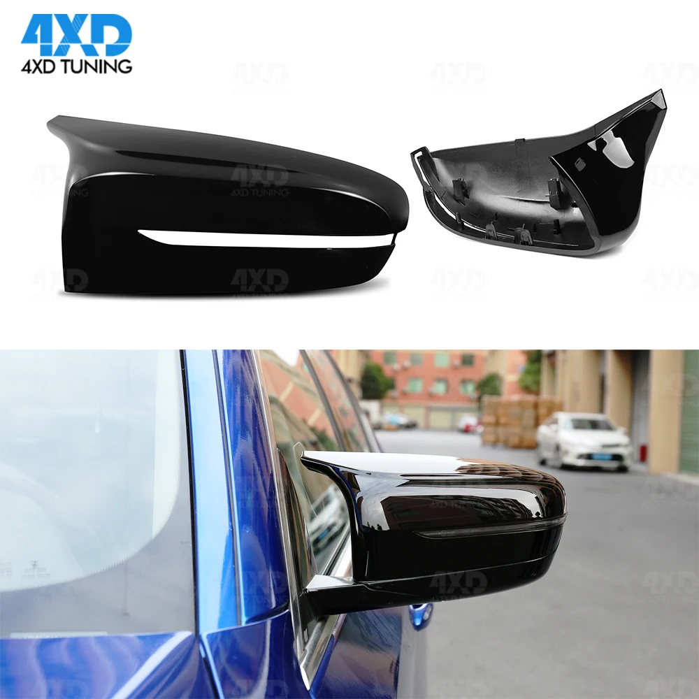 Глянцевый черный зеркальный чехол G30 M Look для BMW G32 G11 G12 530i 540i LHD сменные колпачки
