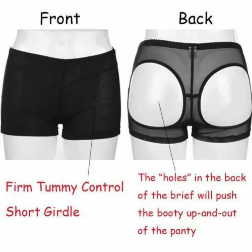 Women Butt Lifter Shaper Tummy Control Panties Buttock Open Instan Boyshort Women Body Sculpting Hip Shaping Shorts