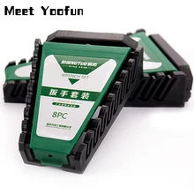 6/8/10/12 Слот Стандартный Держатель Гаечного Ключа Зажим для Пластиковой Направляющей Гаечный Ключ Стеллаж для хранения Инструментов Сумка для Органайзера Гаражные Ключи Хранитель