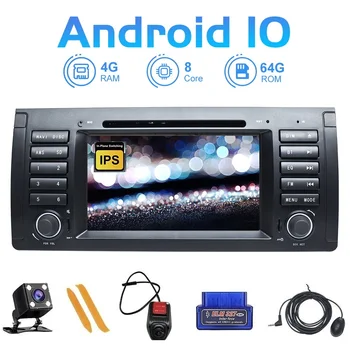 

ZLTOOPAI Car Multimedia Player Auto Radio Android 10 For BMW 5 Series X5 E53 E39 CANBUS GPS Navigation DVR MP3 TV Bluetooth Play