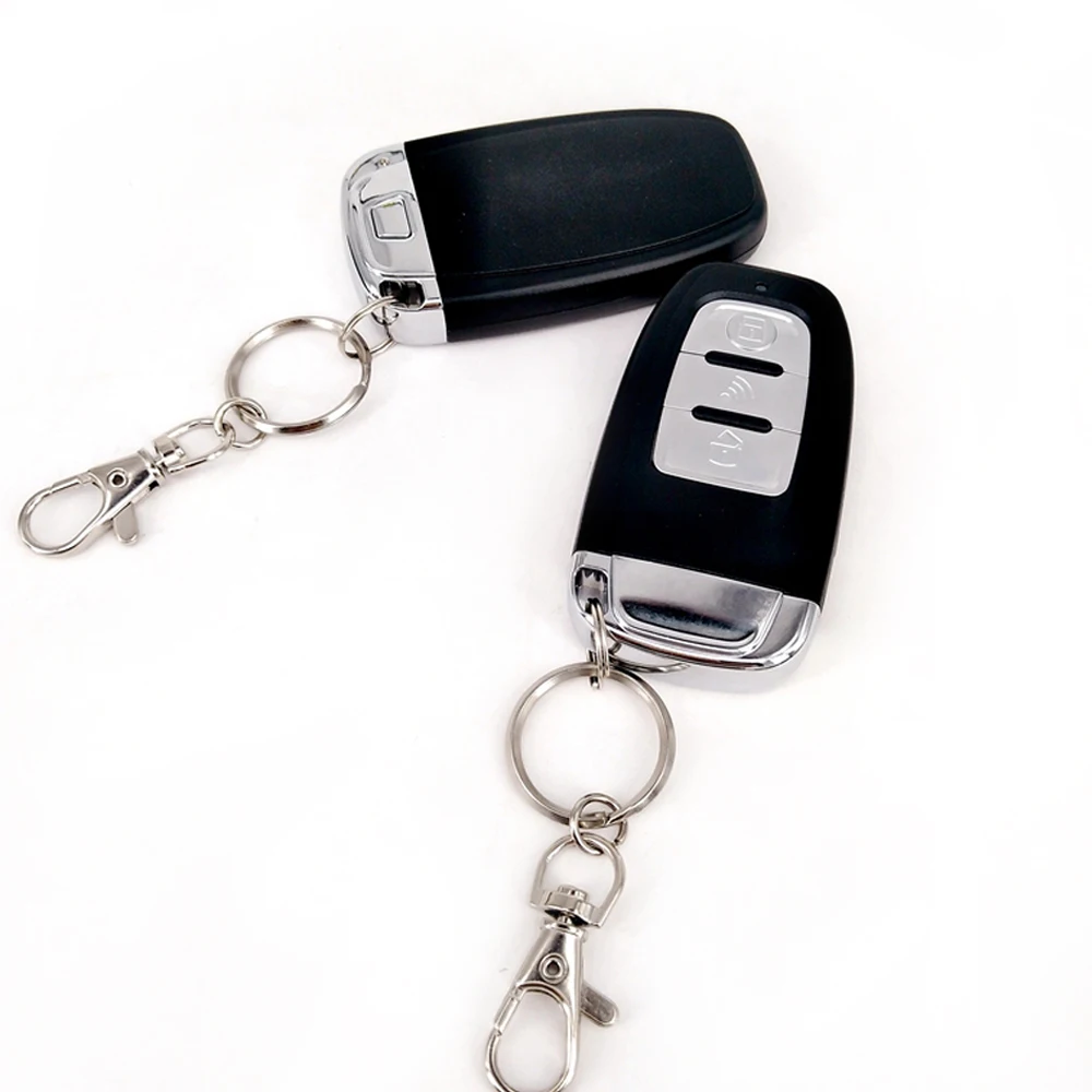  Car SUV Switch Keyless Entry Engine Start Alarm System with Vibration Sensor Push Button Remote Sta