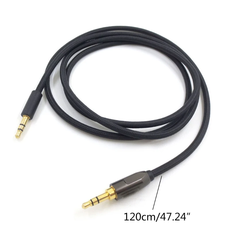 2020 новая Замена 3 5 мм Jack стерео нейлон наушников аудио кабель для Philips SHP9500 X2HR X1S