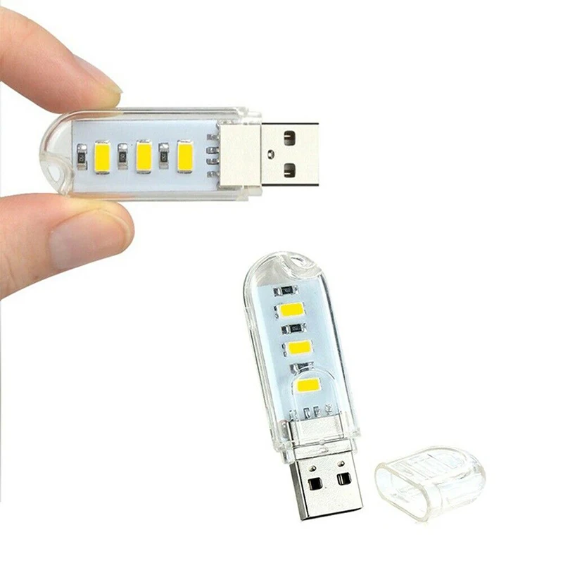 Портативный креативный мини 1 5 Вт USB светодиодный ночник для мобильного