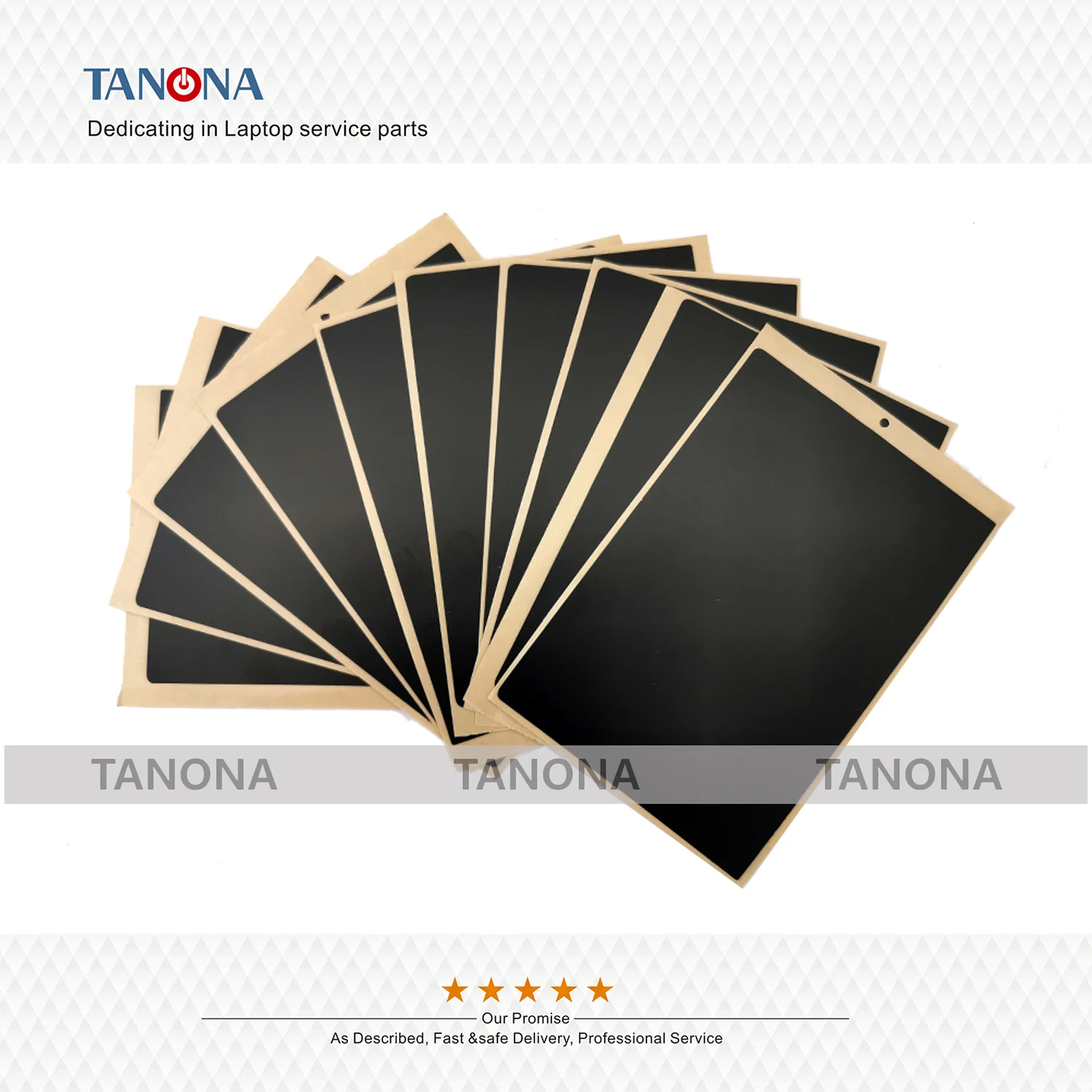 100Pcs New Aftermarket for Lenovo Thinkpad T470 T480 T490 T570 T580 T590 E480 E580 E590 Touchpad Trackpad Clickpad Sticker