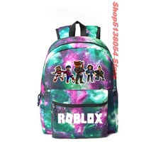Красочные Звездные ROBLOX cartable skolaire детские школьные сумки для девочек plecak szkolny Школьный Рюкзак Для Подростка mochila