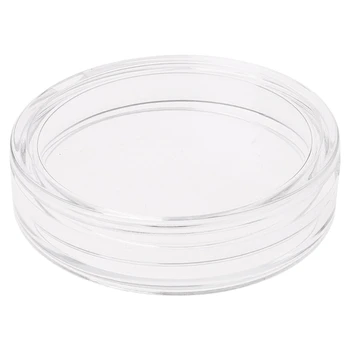 Skup 38.6mm Przezroczysta Okrągła Akrylowa Kapsuła Do Przechowywania Monet Pudełko Na Srebro 2 Oz