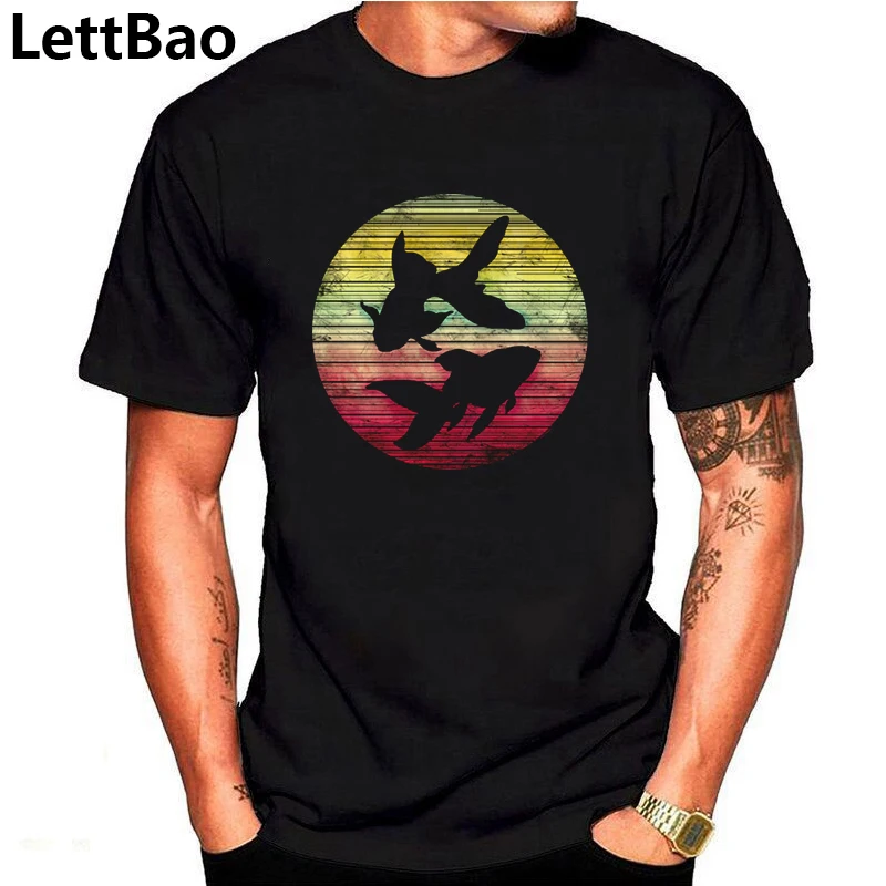 Mens T Shirts Fashion 2019 Men T Shirt Cotton Short Sleeve Men Fashion Shirt Tops Tees Men'S Goldfishes Iii T-Shirt