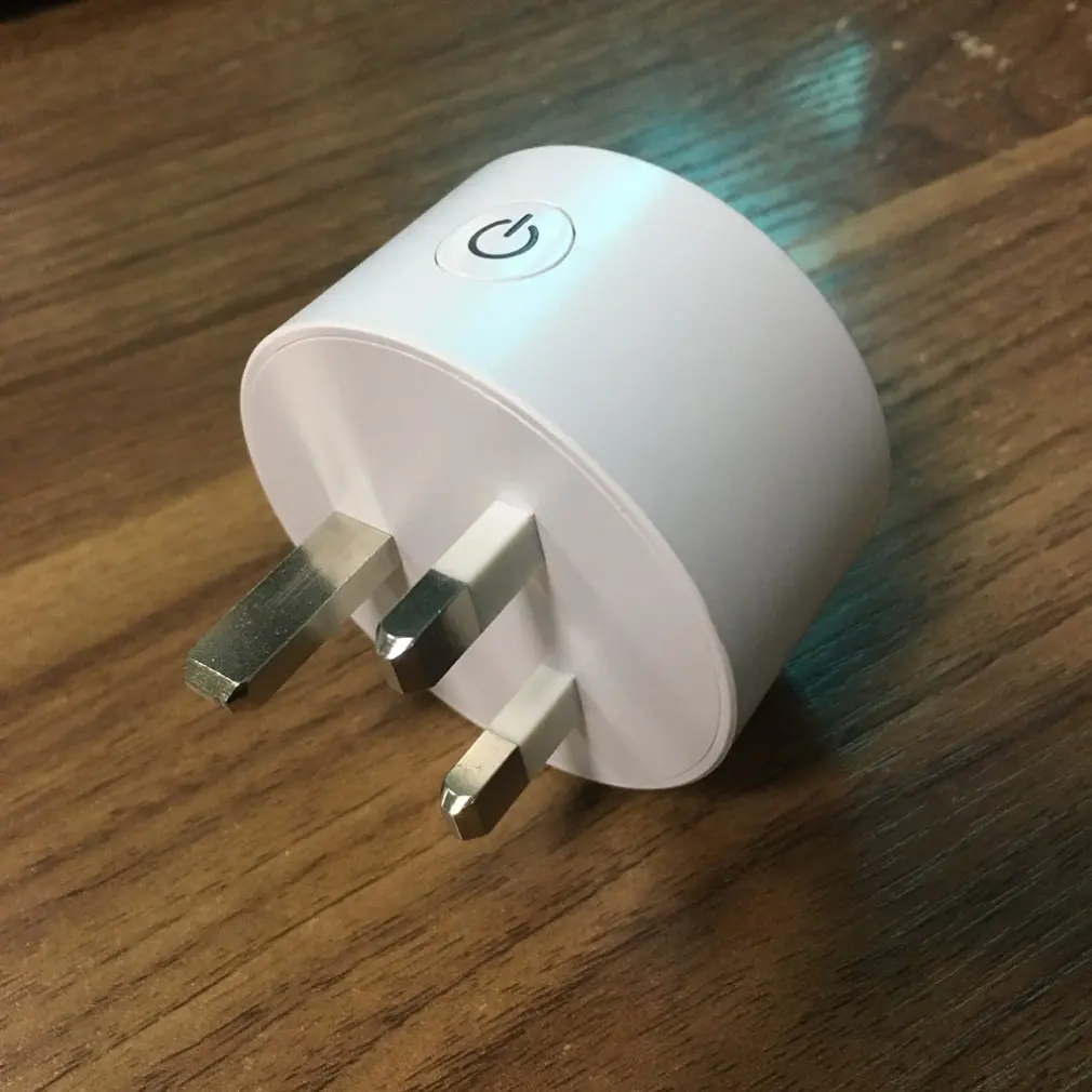 Smart Plug Wifi Smart Socket Power Monitor UK Voice Remote Control Home Automation Plug Work with Google Home Alexa IFTTT