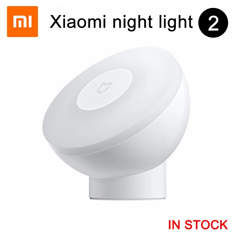 

Xiaomi Mijia Night Light 2 LED Dimmable Magnetic 360 Rotating PIR Infrared Induction Sensor Smart corridor Night lamps In-stock