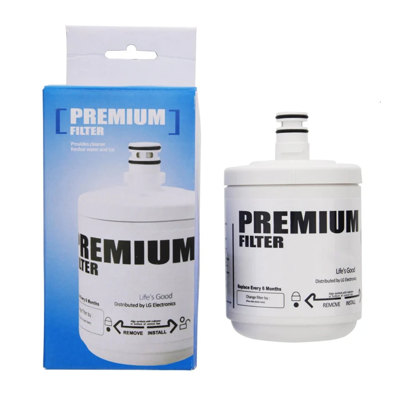 

Household Kitchen Water Purifier Filter Direct Drinking Refrigerator Carbon Water Filter Replacement for LG Lt-500p 1 Pcs