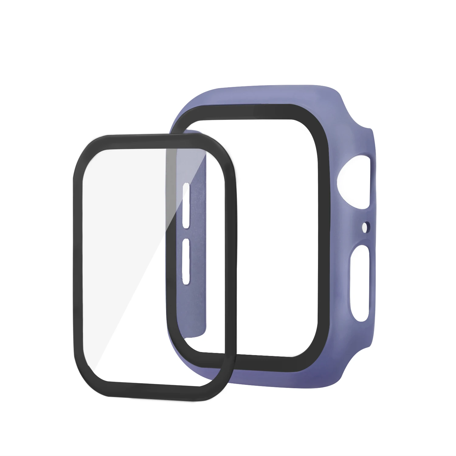 Ice Blue Часы Защитный чехол Крышка для наручных часов Apple Watch 38/42/40/44 мм закаленное защитная пленка на Стекло Экран протектор для наручных часов iWatch серии 5 4 3 2 1 - Цвет: Ice Blue