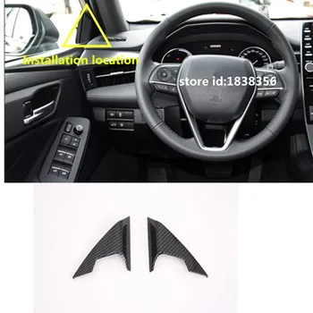 

For Toyota Avalon XX50 2018 2019 2020 Car Sticker Styling Inner Front Head A Column Frame Triangle Moulding Trim 2pcs