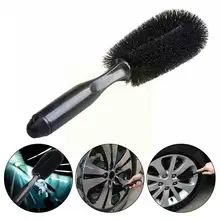 

Auto Rim Scrubber Wheel Brush Cleaner Dust Remover Motorcycle Handle Tire Cleaning Vehicle Plastic Tools Truck Washing Wash M4Z6
