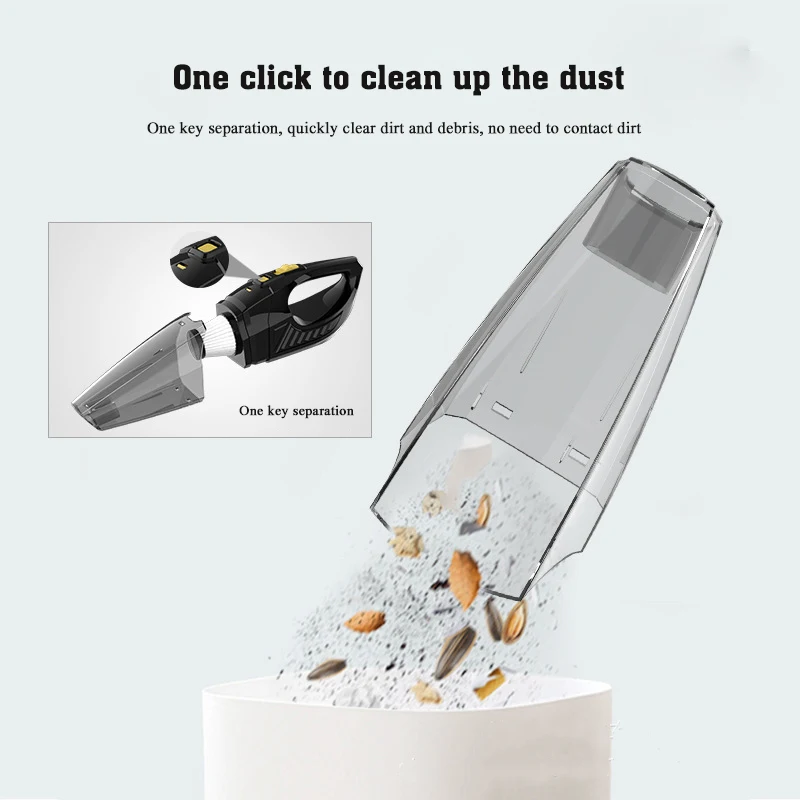 USB Rechargeable Handheld Car & Keyboard Vacuum Cleaner - Wet & Dry Cleaning Description Image.This Product Can Be Found With The Tag Names Computer cleaners, Computer Office, Handheld car vacuum cleaner usb rechargeable computer