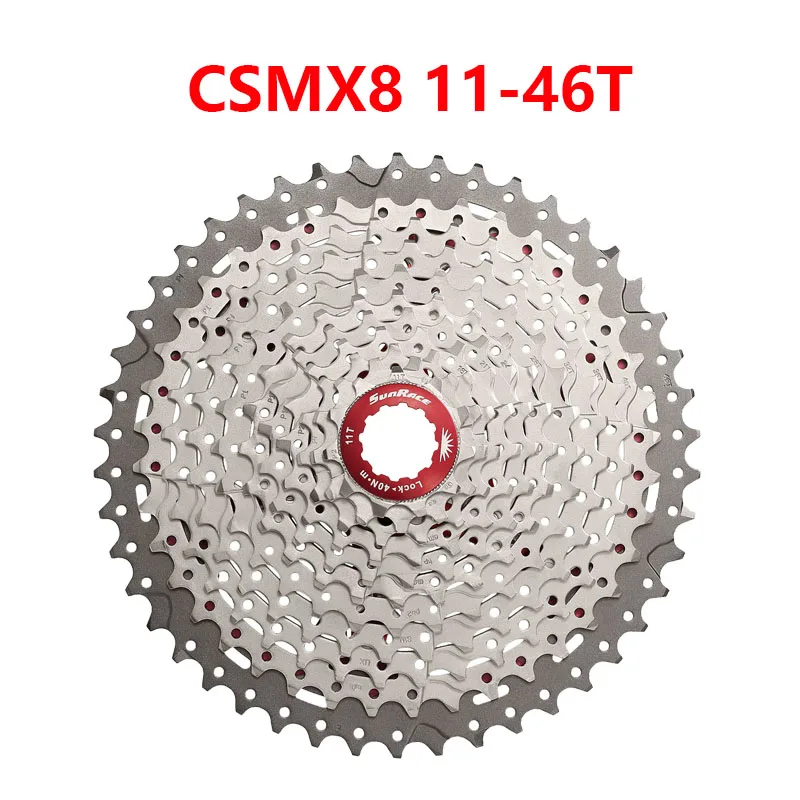 SunRace CSMS8 CSMX8 csmx80 11 Speed Mountain Bike Bicycle MTB Cassette Flywheel 11-40T 11-42T 11-46T 11-50T 10-42T