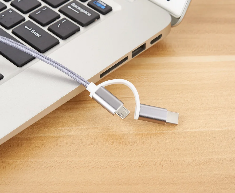 Nohon 2 в 1 USB кабель для iPhone 11 Pro Max X XS Max 8 7 6 Plus type-C Micro USB кабель для Android зарядный телефонный кабель Шнур