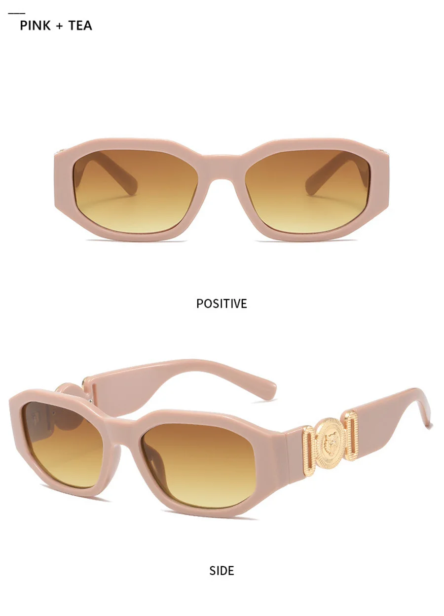 Retro Square Sunglasses For Women Vintage Small Frame Fashion Luxury Designer Sun Glasses UV400 Eyewear Trending Products square sunglasses women