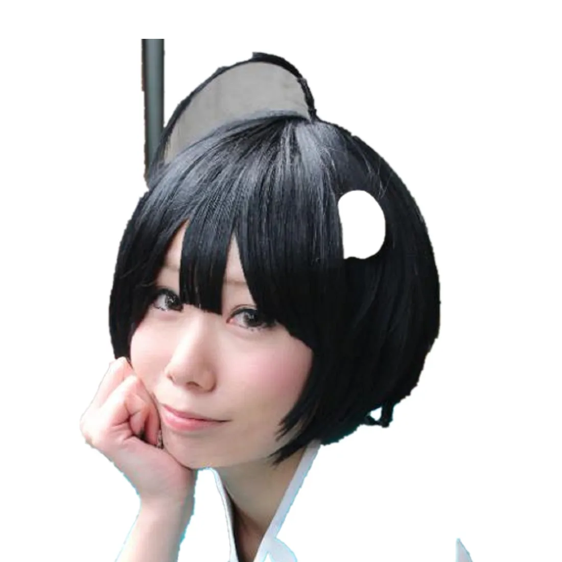 Nisemonogatari Araragi Karen cosplay costume wig | Тематическая одежда и униформа